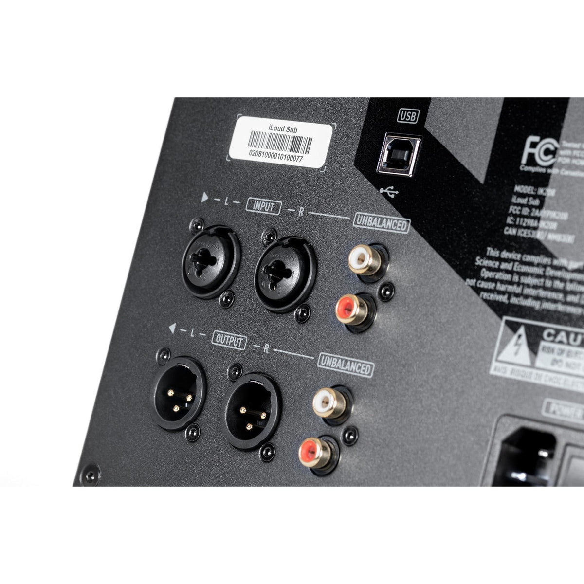 IK Multimedia iLoud Sub Ultra-Compact Actieve Subwoofer 6.5 Inch met ARC Room Correction en Bluetooth
