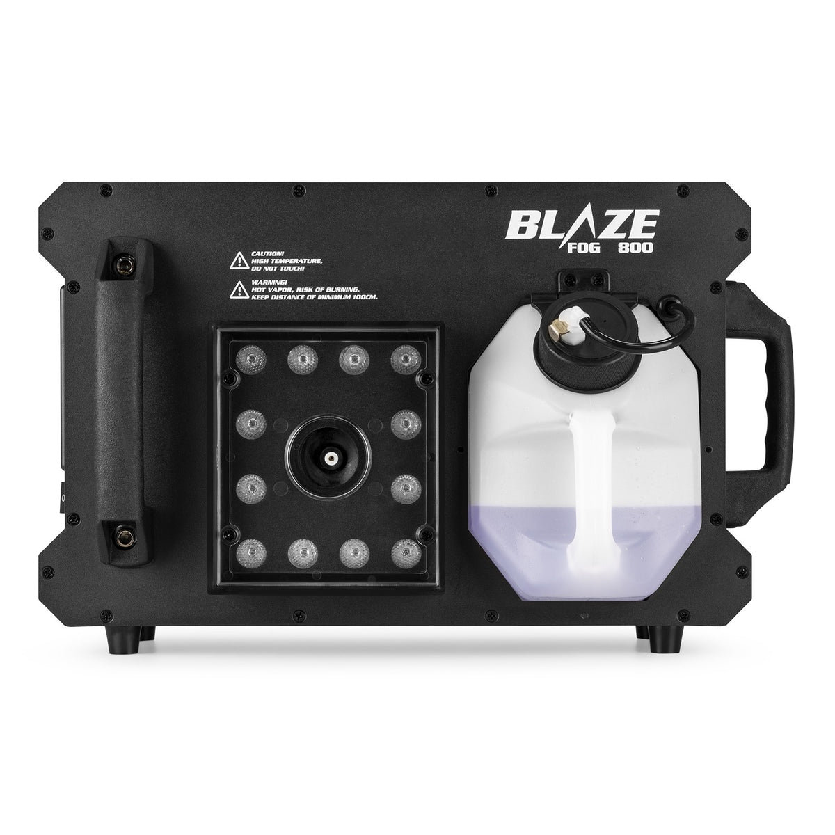 beamZ Blaze 800 Rookmachine met RGBA LED’s – 800W, DMX & LCD-bediening