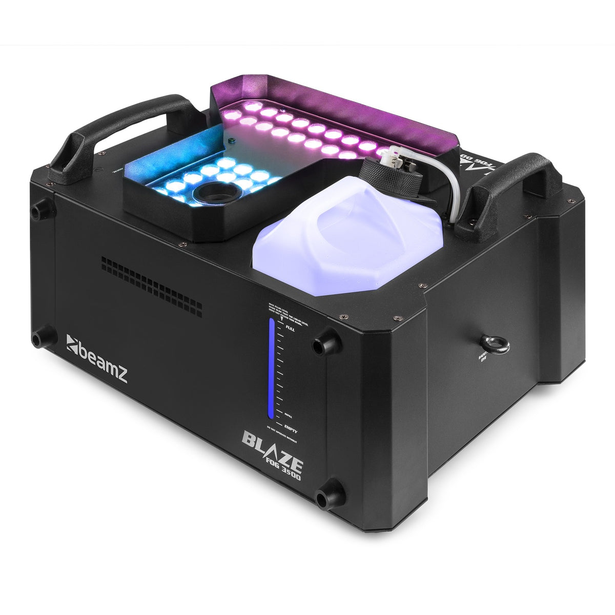 beamZ BLAZE3500 Verticale Rookmachine met 48x 4W RGBA LED's – 3500W