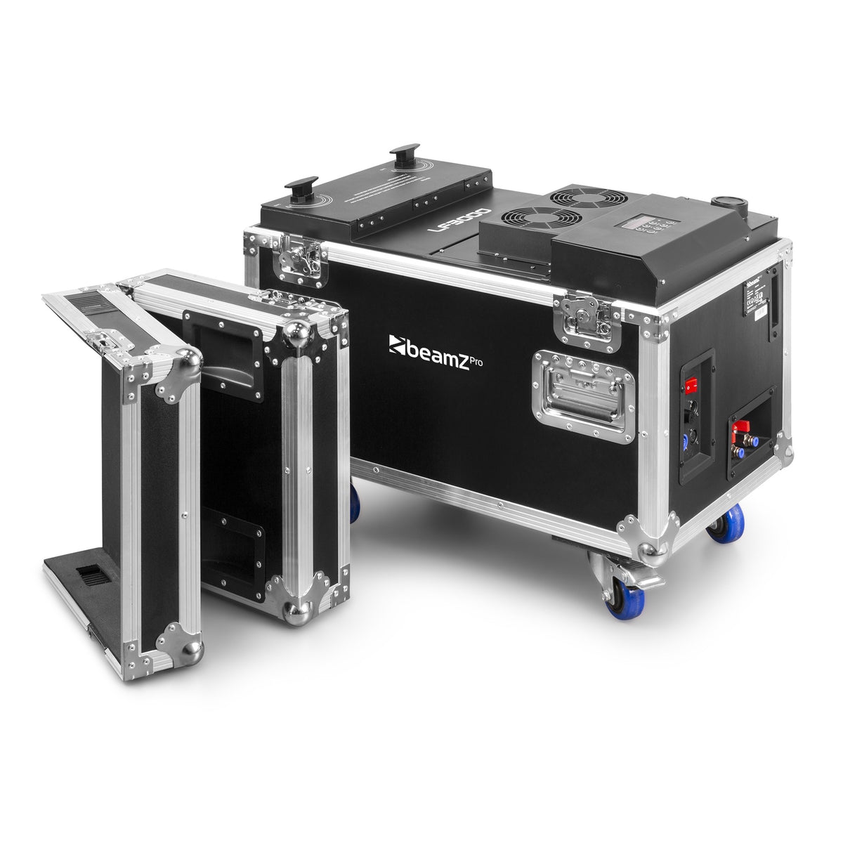 beamZ LF3000 Compacte Low Fog Machine – Ultrasoon Systeem met DMX en Flightcase