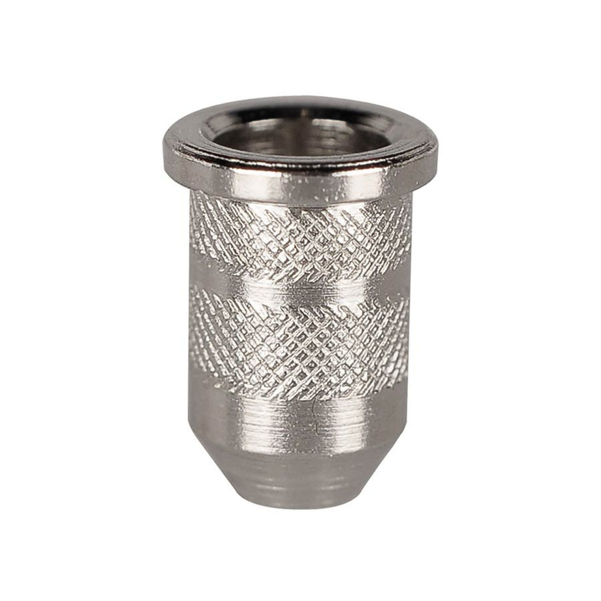 Boston TB-05-N string ferrules, Teaser, 6,5mm diameter x 11mm, 6-pack, nickel