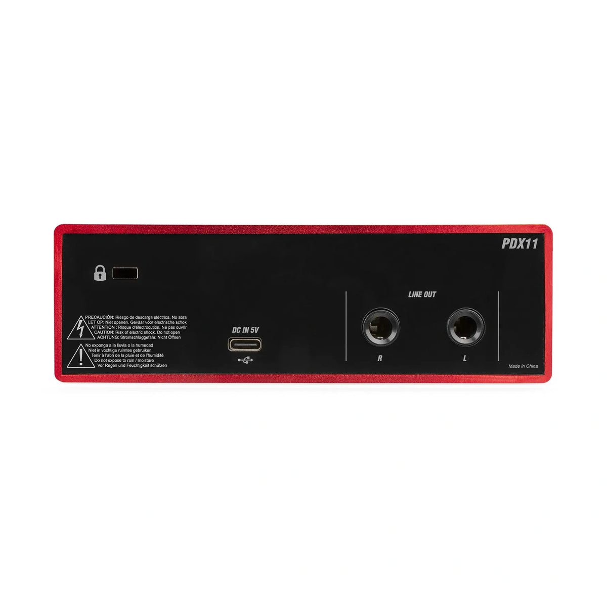 Power Dynamics PDX11 PDX Series USB Audio Interface - 24 bit 192 kHz