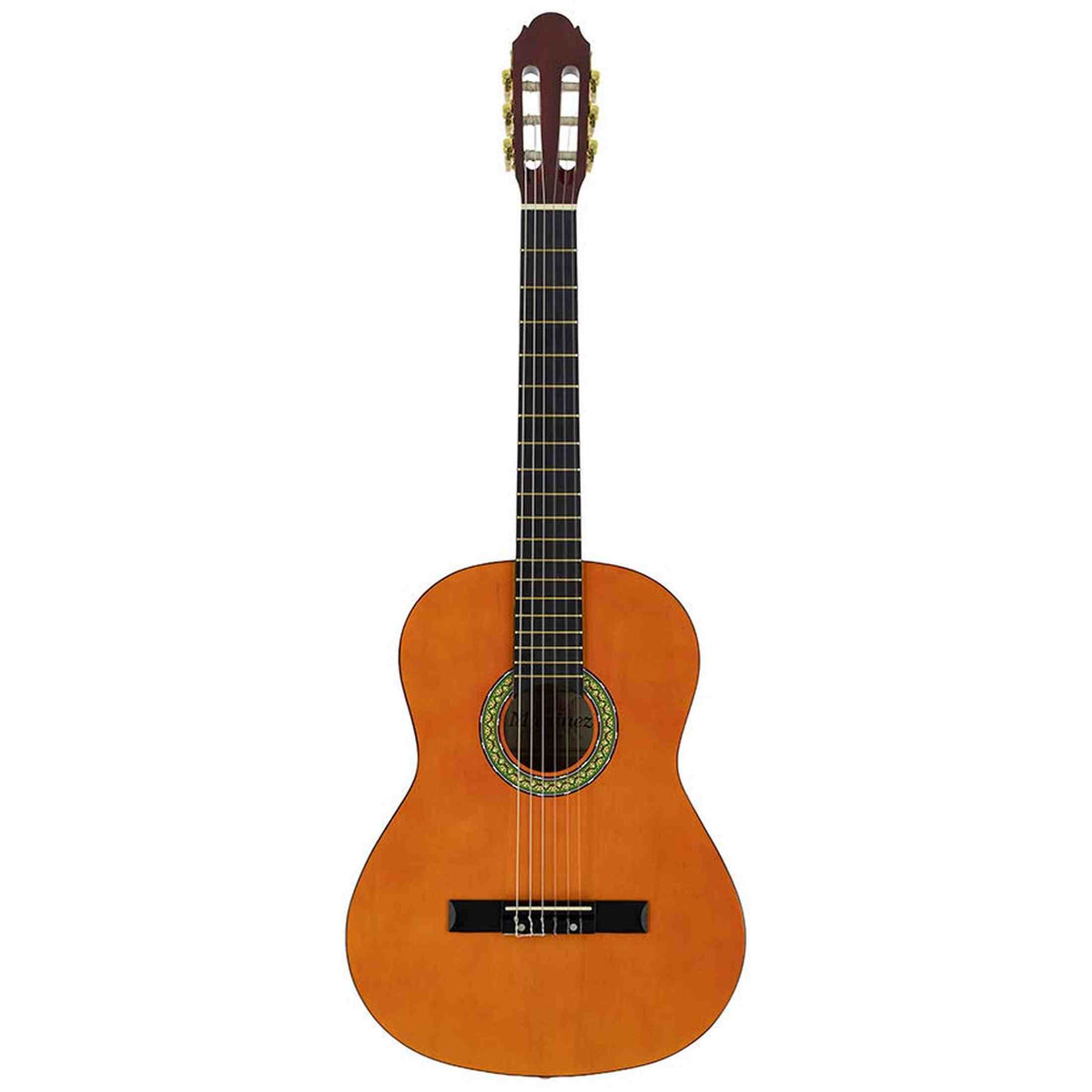 A. Martinez MTC-080 4/4 klassieke gitaar naturel met verstelbare truss rod