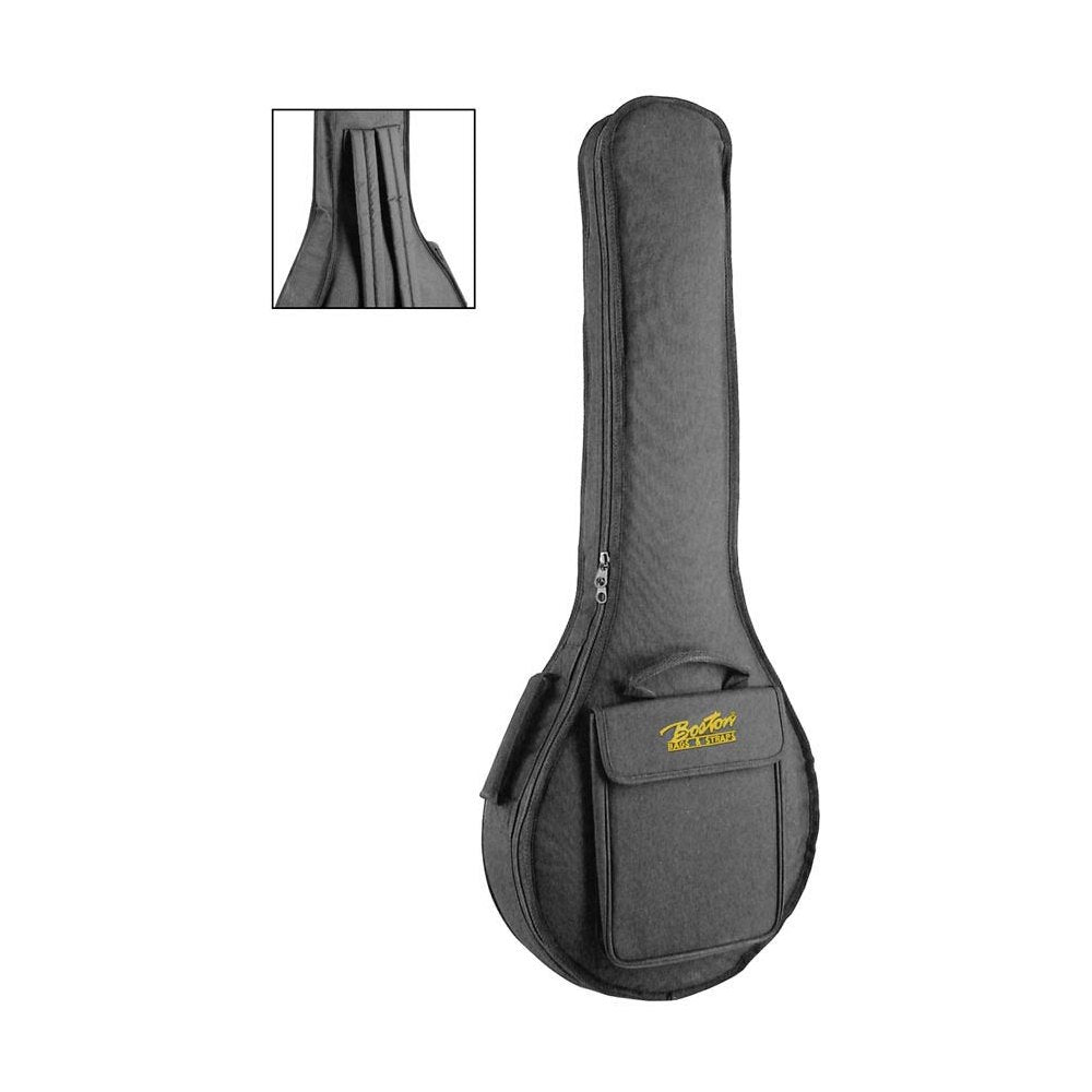 Boston TB-21 Gigbag voor Tenorbanjo of Gitaarbanjo – 21 mm Voering, Zwart
