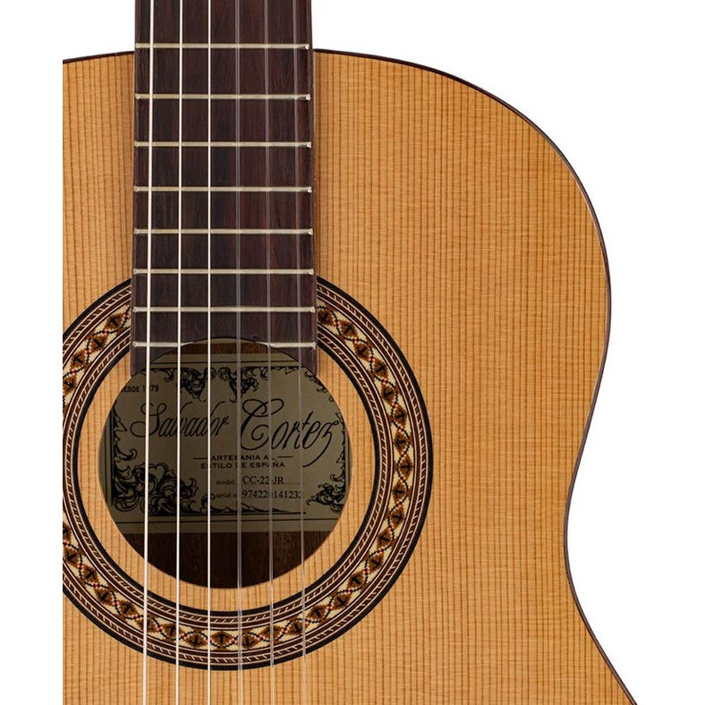Salvador Cortez CC-22-JR Klassieke Gitaar – Solid Top Artist Series Junior 3/4
