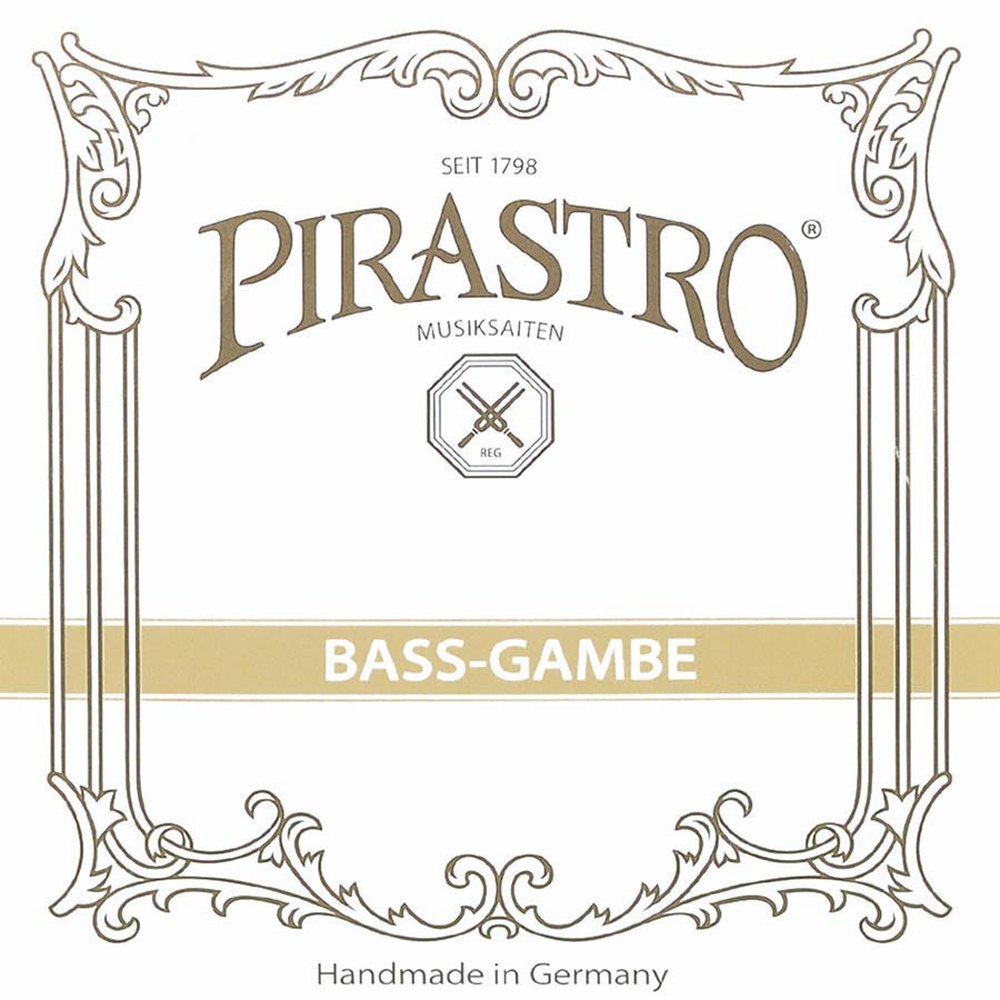 Pirastro P257530 bass tenor -gamba string G-5 26 , gut core, silver-plated