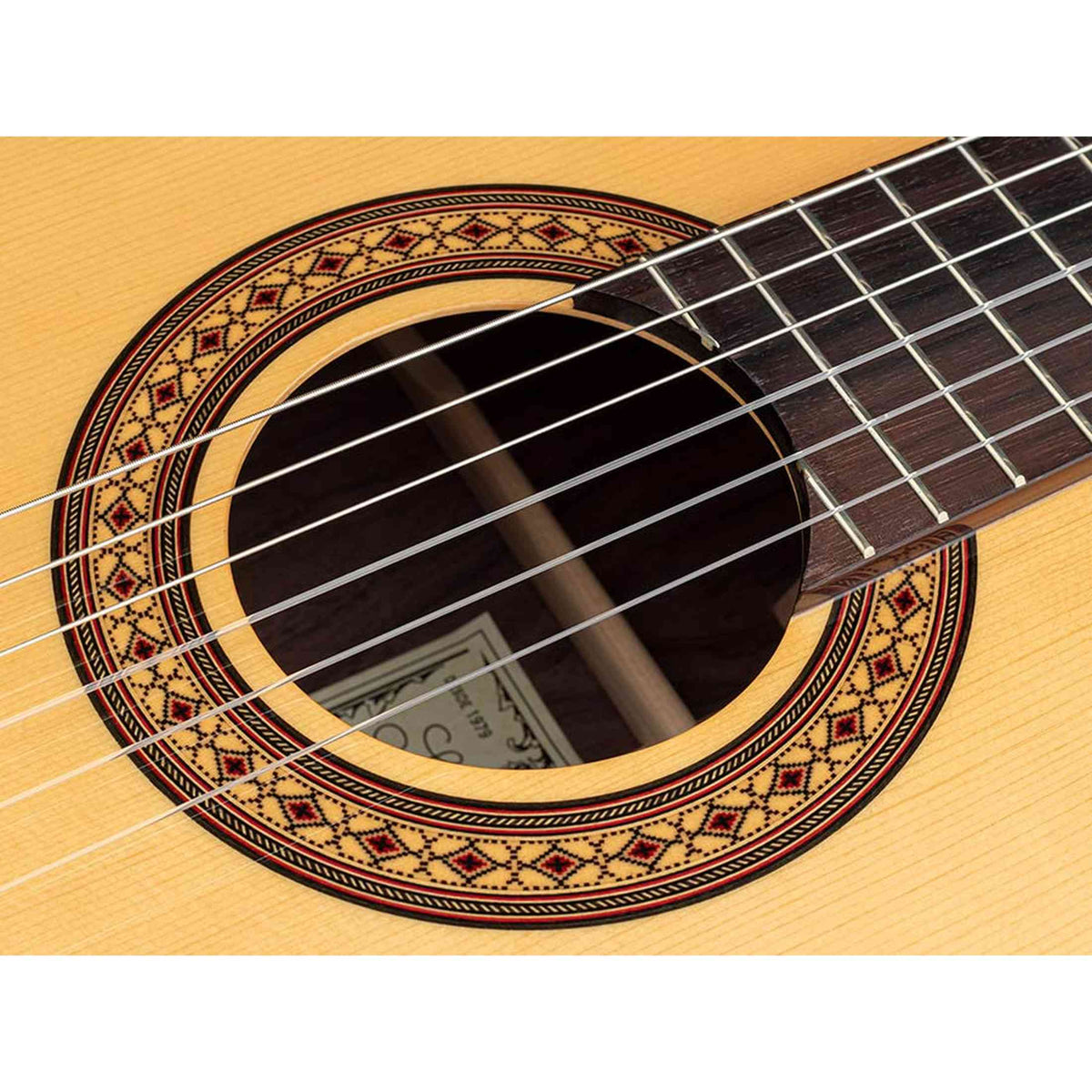 Salvador Cortez CF-55 – Flamenco gitaar met massief spruce bovenblad en sycamore body