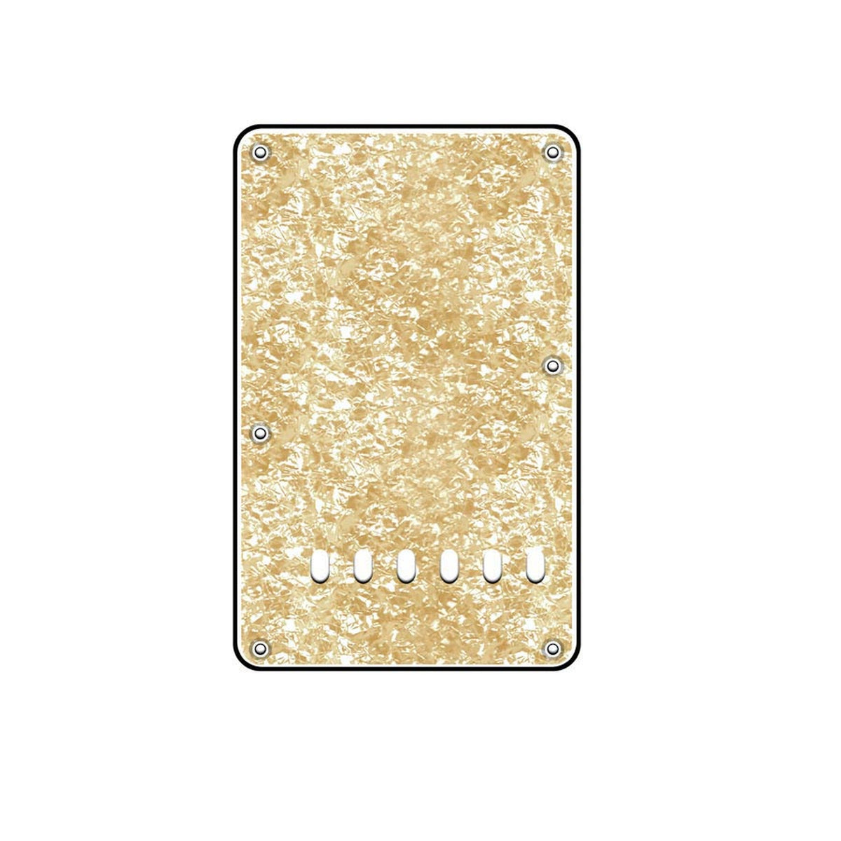 Boston BP-313-PC back plate, string spacing 11,2mm, 3 ply, standard Stallion, 86x138mm, pearl cream