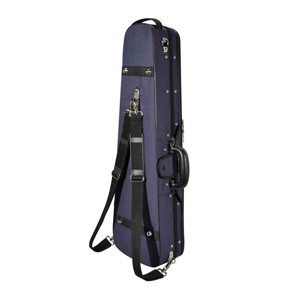 Leonardo VC-1412-UU Student Series vioolkoffer gevormd 1/2 blauw