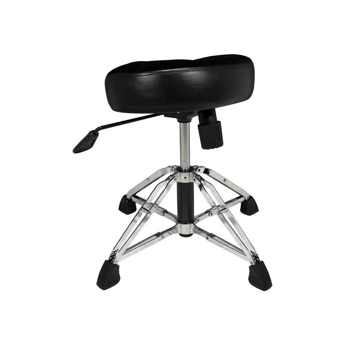 Hayman DTR-110 Drumkruk, in hoogte verstelbaar (pneumatisch), dubbelbenig, zadelzitting