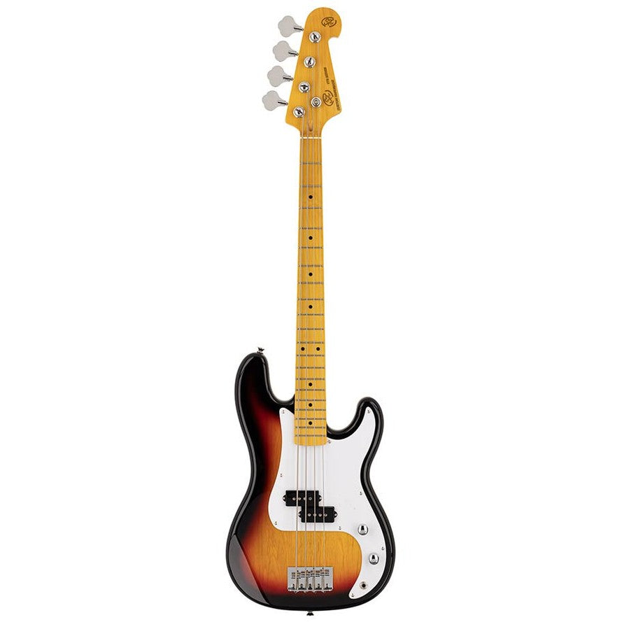 SX SPB5734-3TS Retro Series 3/4 Elektrische Basgitaar Sunburst