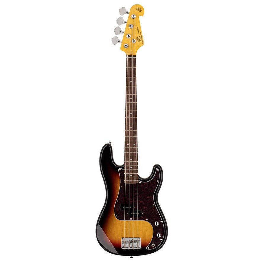 SX SPB6234-3TS Retro Series elektrische basgitaar 3/4 sunburst