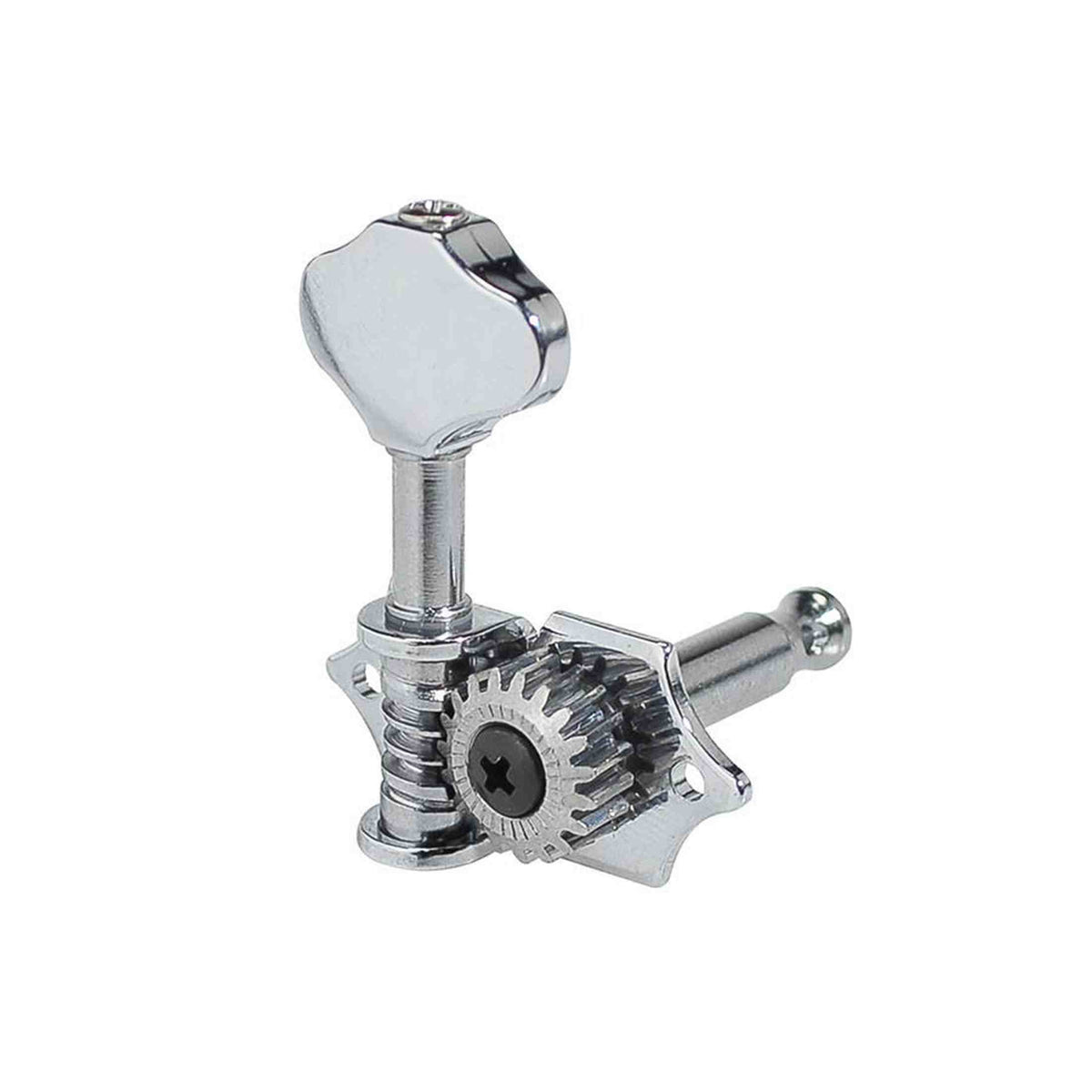 Wilkinson WJ-28N/CR Stemmechanieken voor gitaar, open geared, 3x links + 3x rechts, chroom, ratio 1:19