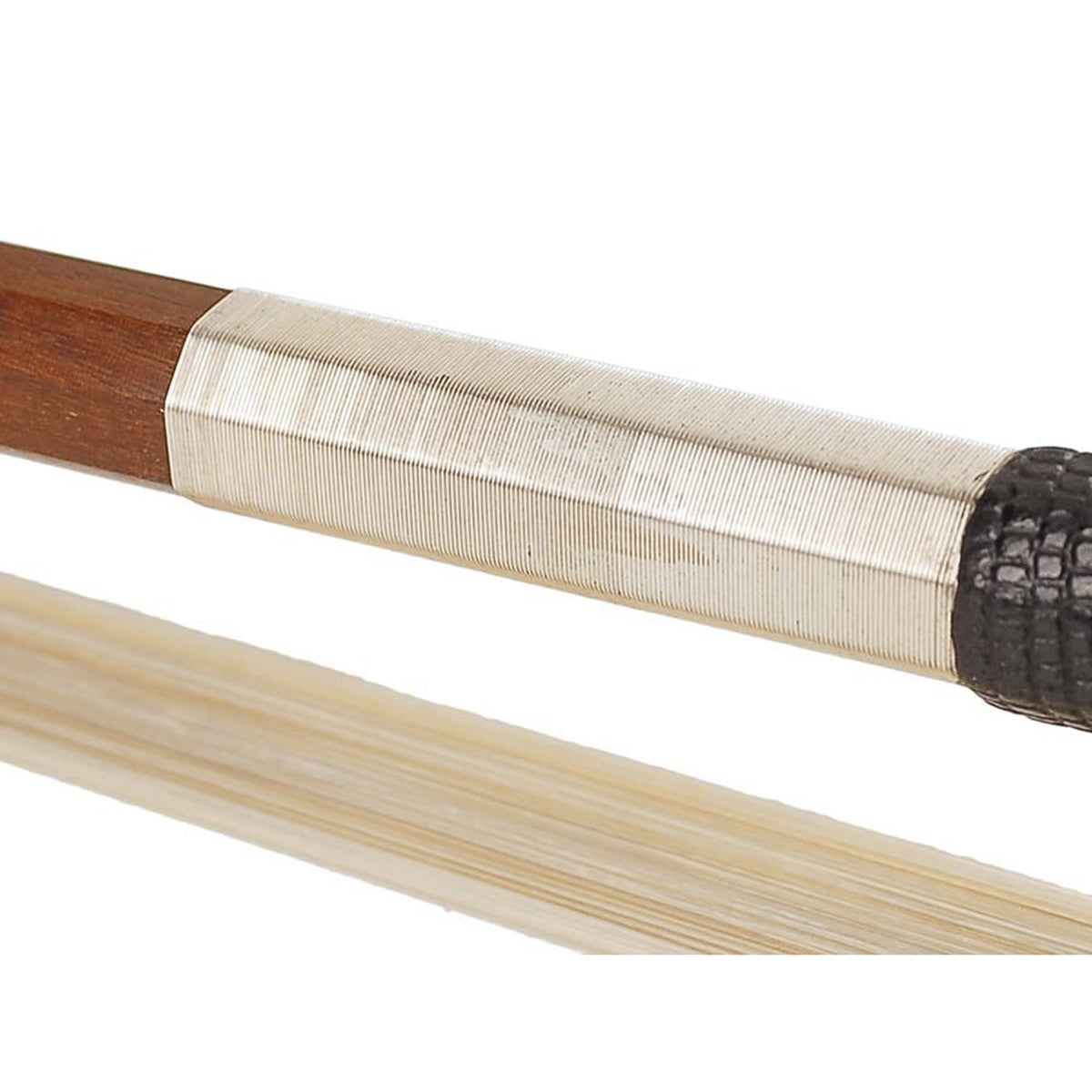 ELS BC-90-H cello bow, 4/4, pernambuco, octagonal stick, fully silver mounted, copy "Hill"