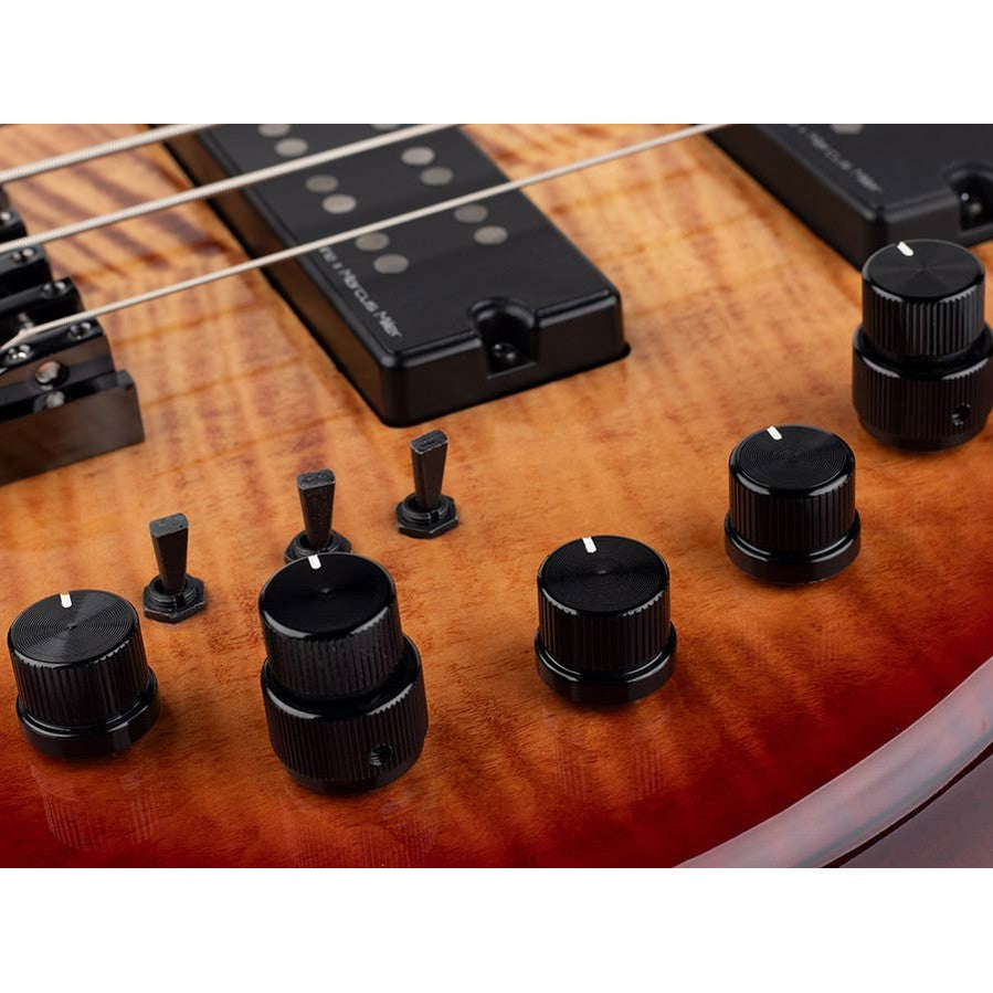 Sire M7+ A4/BRS Marcus Miller 4-Snarige Basgitaar Brown Burst
