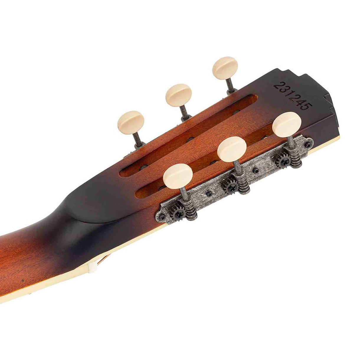 Royall DLT12/DSB Delta Tricone Resonator 12-Fret – Mahonie, Sunburst, Tricone, Softcase