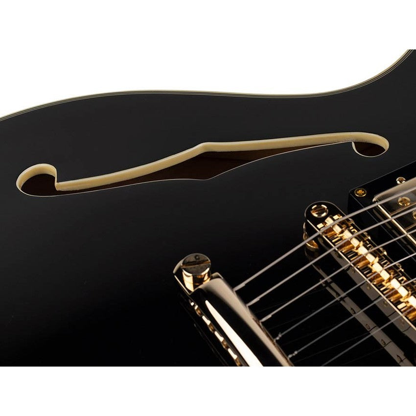 Sire Guitars H7/BK Elektrische archtop gitaar zwart