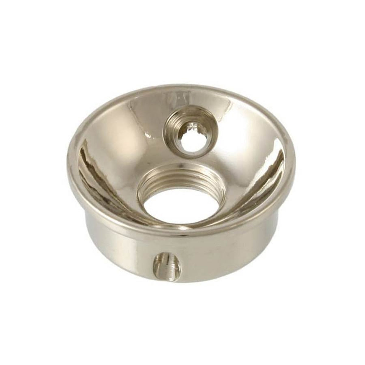Allparts AP5270001 socket jack plate for Telecaster®, nickel