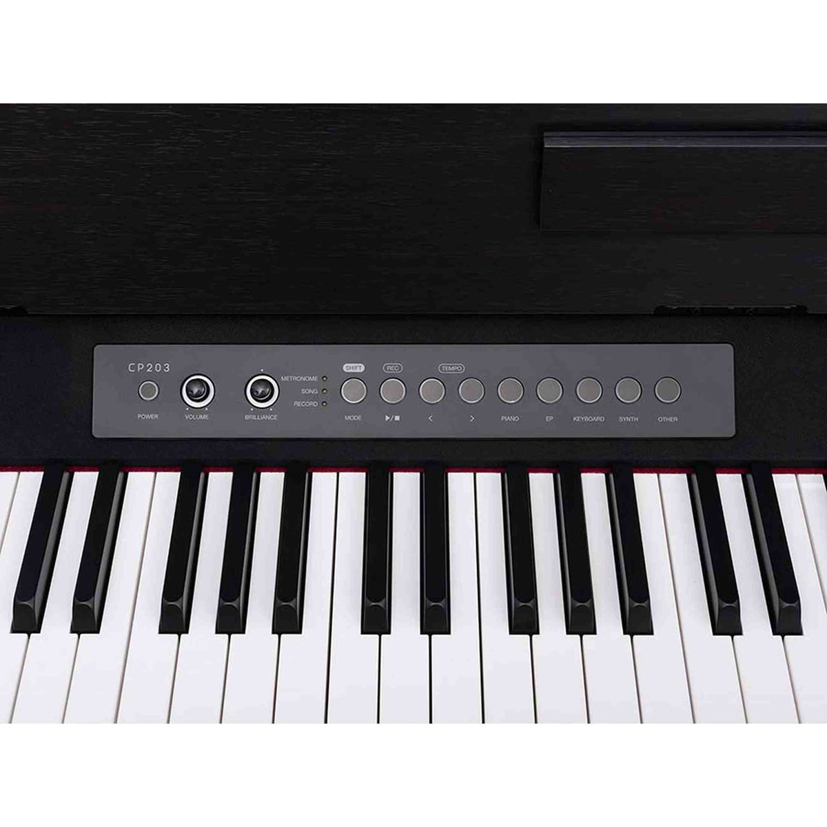 Medeli CP203/BK Digital Compact Piano 88 Toetsen Graded Hammer Action 2x20W Zwart Satijn