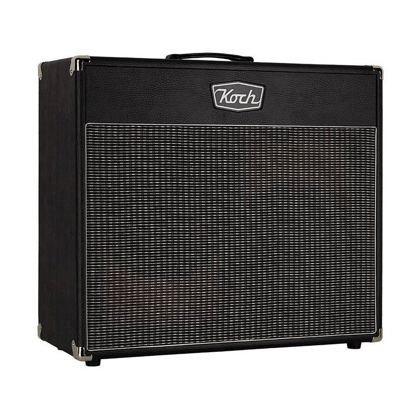 Koch KSC212OB/BS120 Speaker Cabinet – 2x12" 120W Open Back Gitaarcabinet met Zilver Speakerdoek