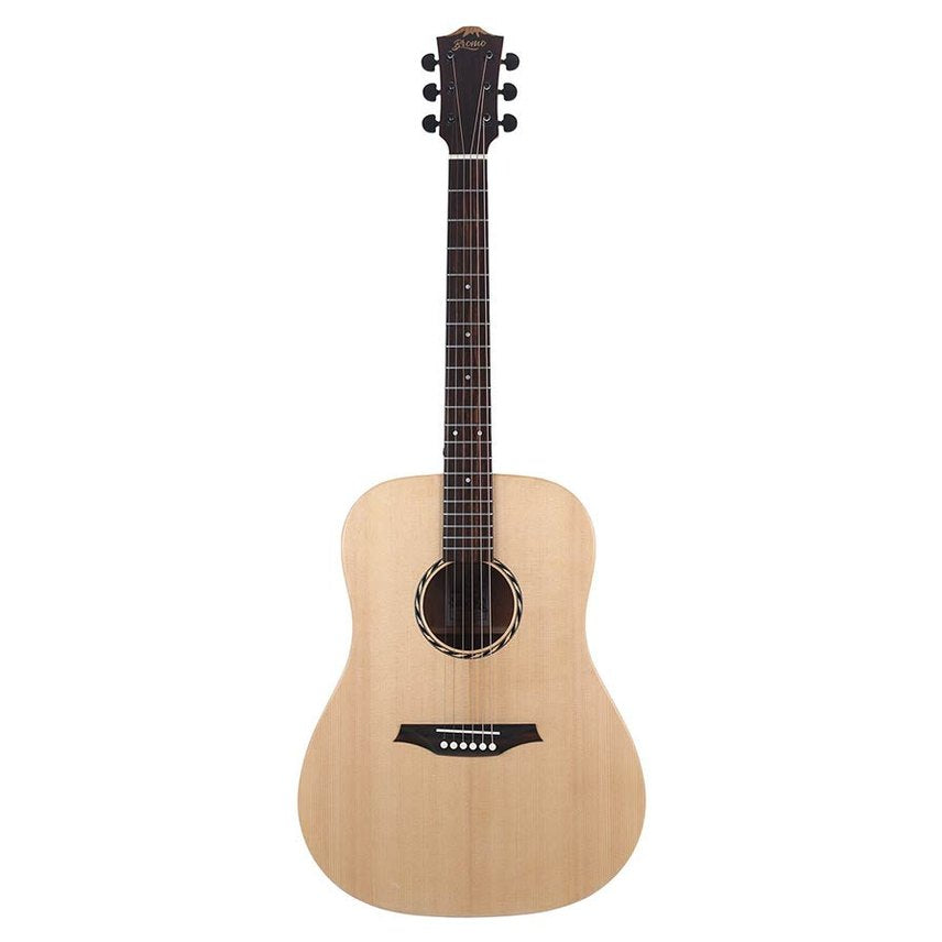 Bromo BAT1NL Tahoma Series linkshandige dreadnought akoestische western gitaar