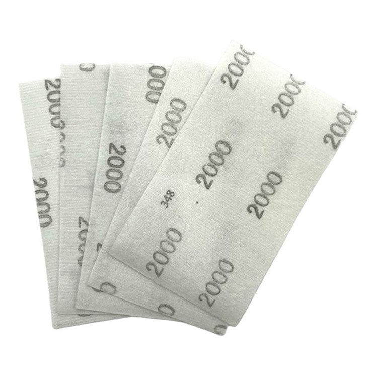 NitorLACK Flex Latex Schuurvellen 130 x 75 mm – Set van 5 stuks