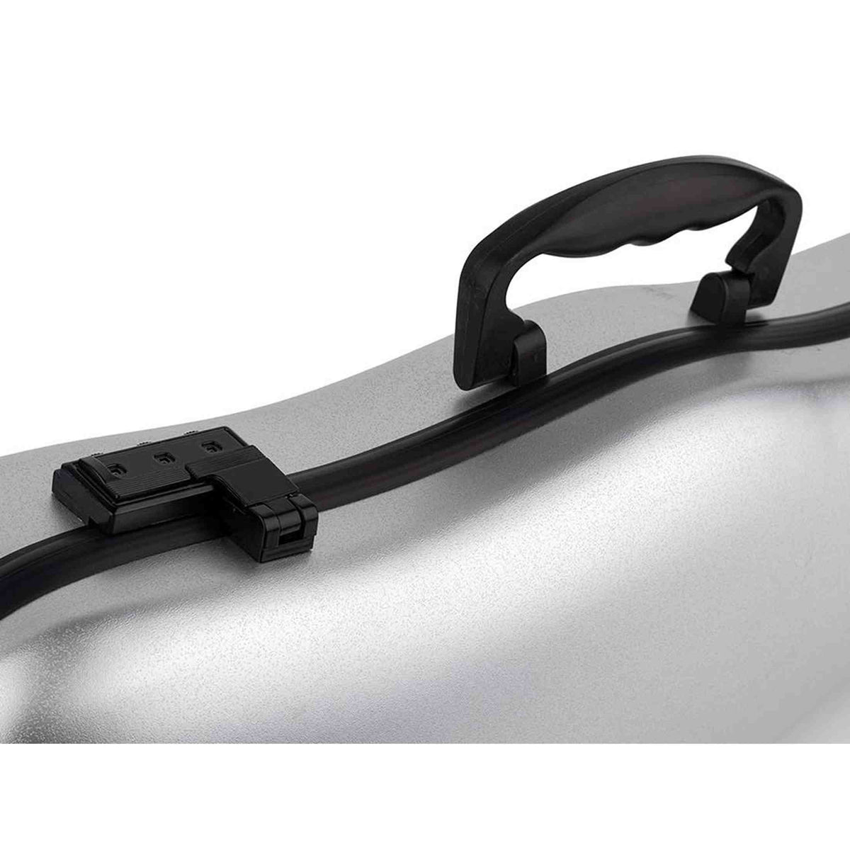 Leonardo VC-70-SL Pro Series vioolkoffer 4/4 shaped zilver