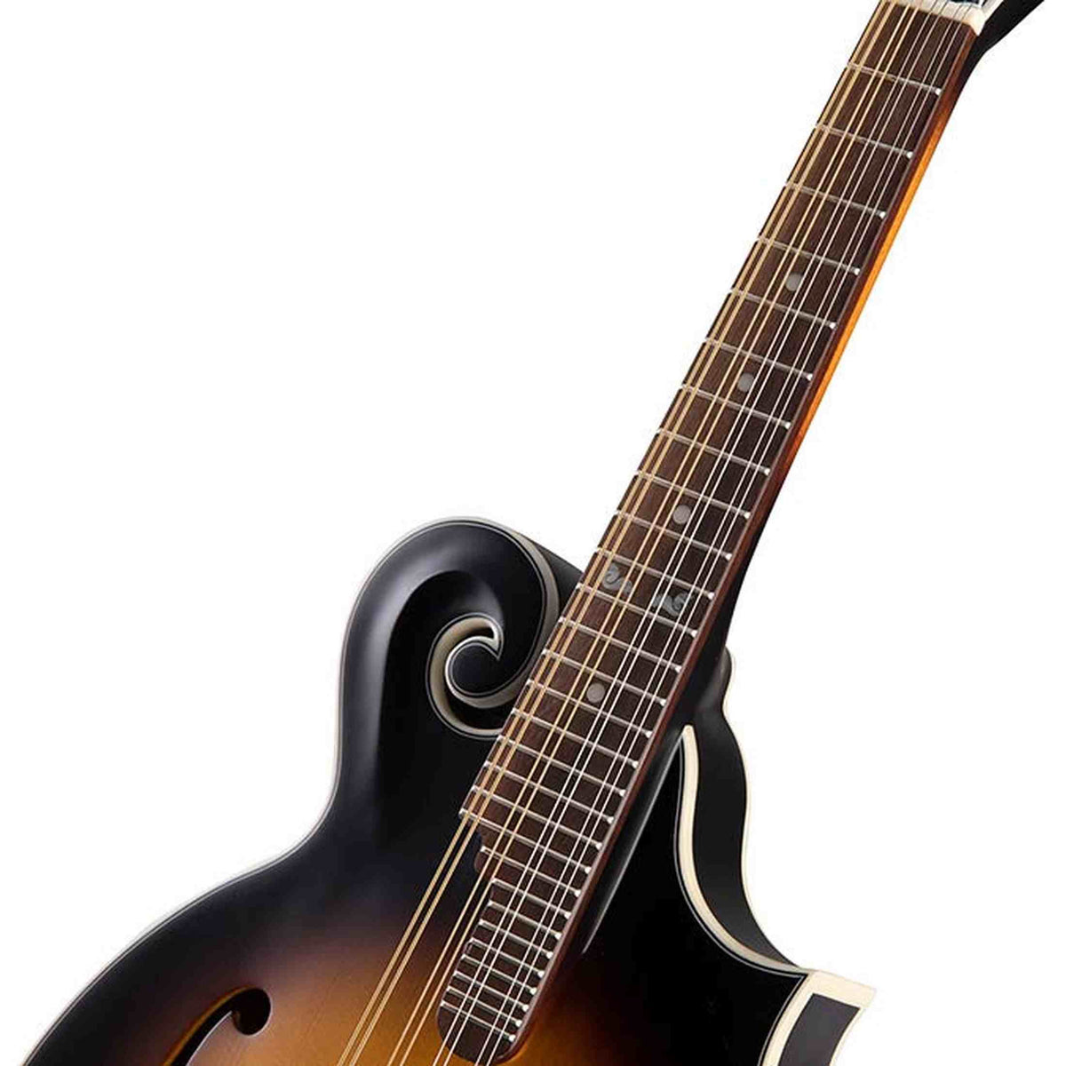 SX SMF740VS F-Style Mandoline – Massief Gesneden Sparren Top, 29 Frets & Vintage Sunburst