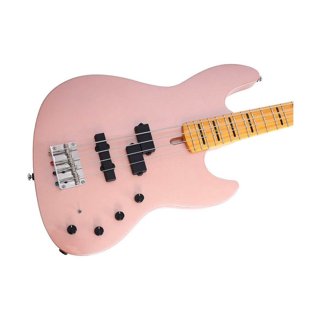 Sire U7 4/RGD Marcus Miller actieve 4-snarige basgitaar Rosegold