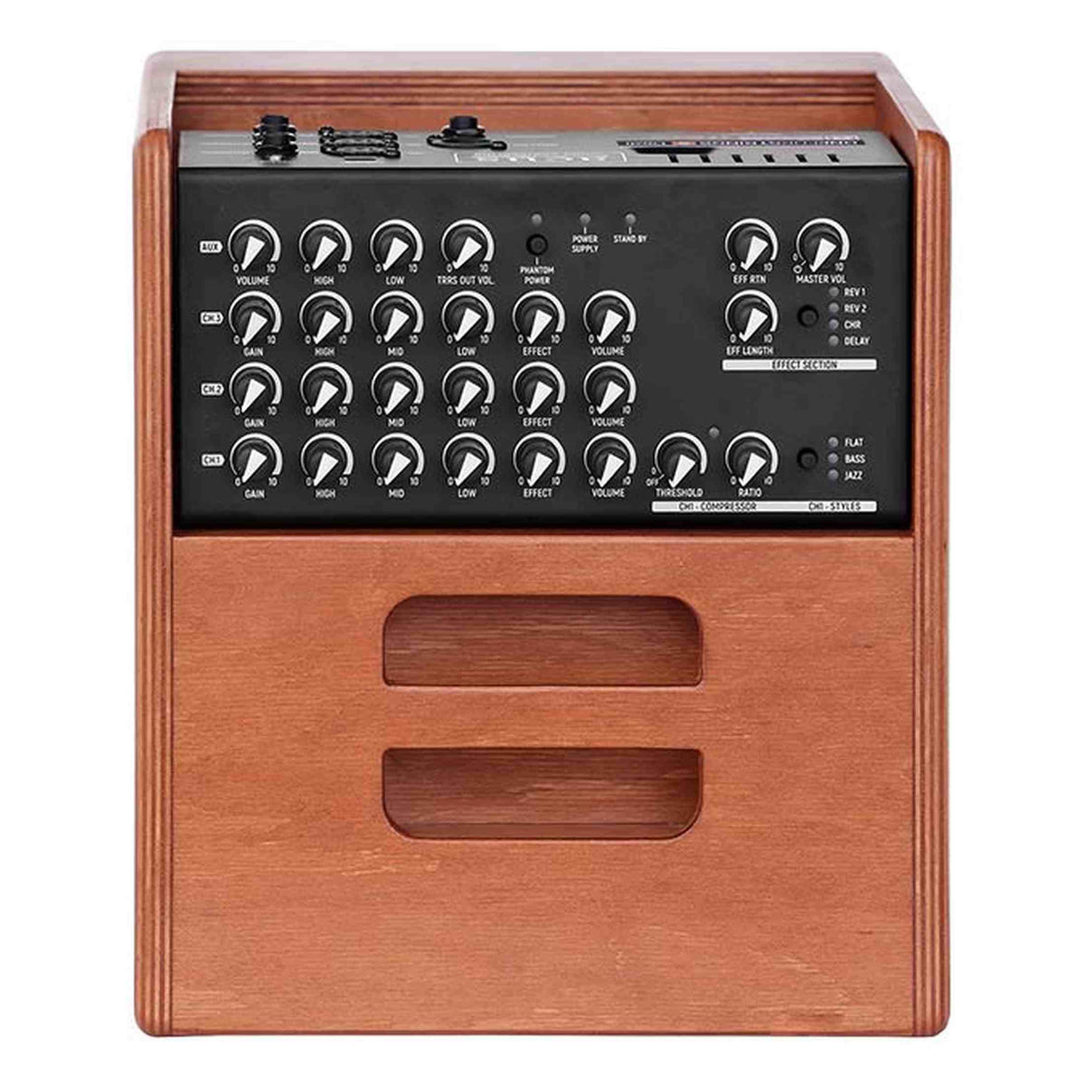 Acus ONE-5F akoestische instrumentenversterker 70W 3 kanalen naturel