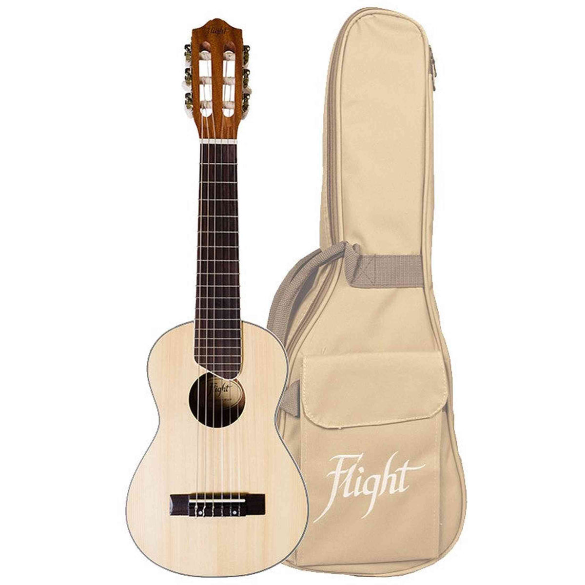 Flight GUT350 SP/SAP Guitarlele met Spruce Top en Sapele Body