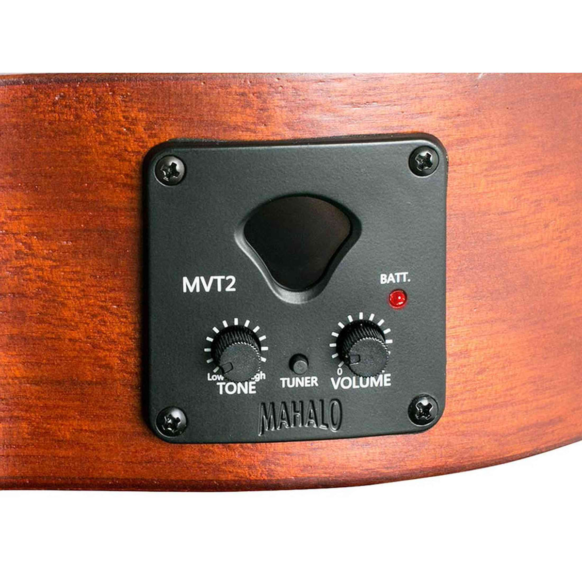 Mahalo MJ4VTTBR Java Series Bariton Ukulele Transparant Bruin