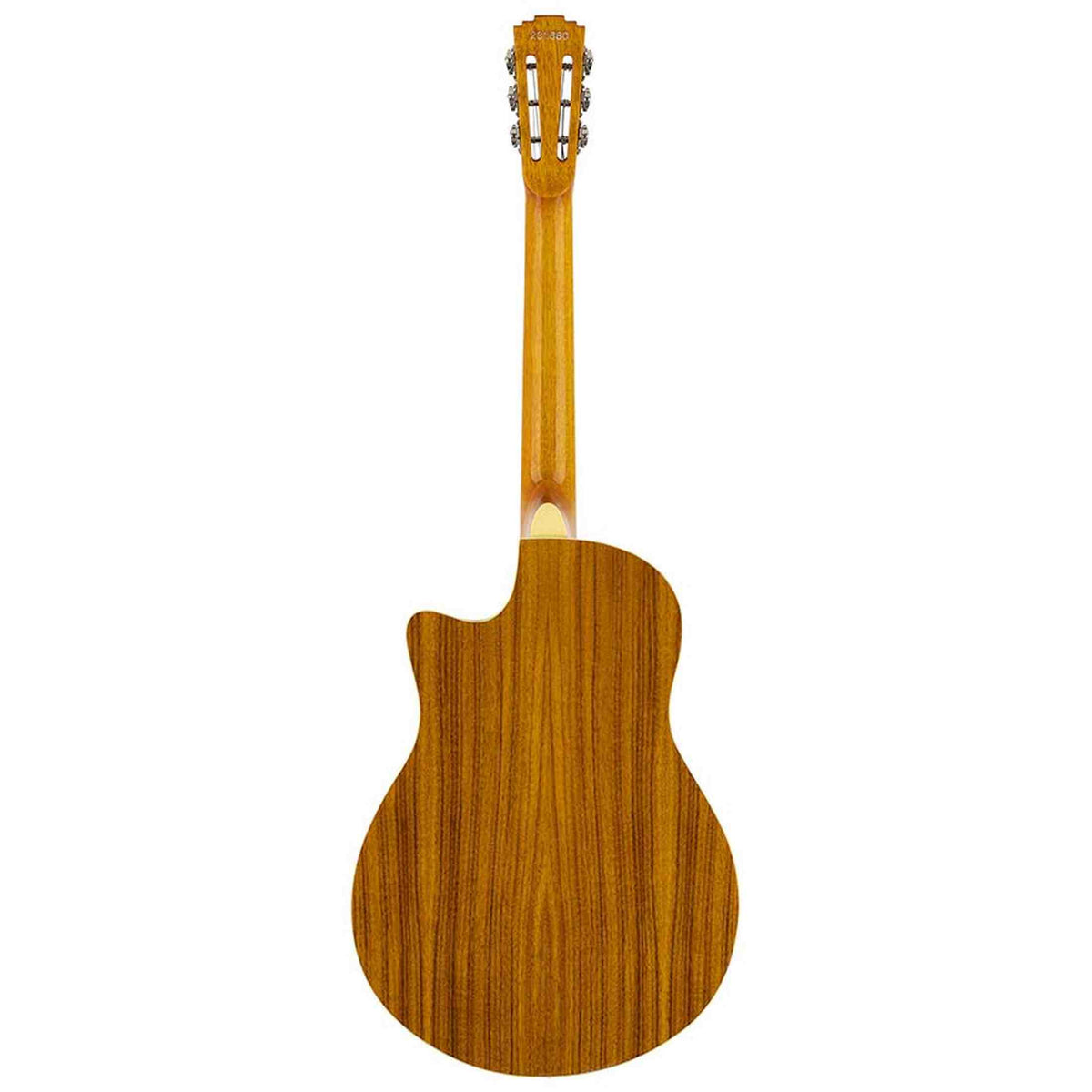 Royall KOA12DS Tricone Resonator 12-Fret – Hawaïaans Koa, Cutaway, Humbucker + Undersaddle Pickup, Softcase