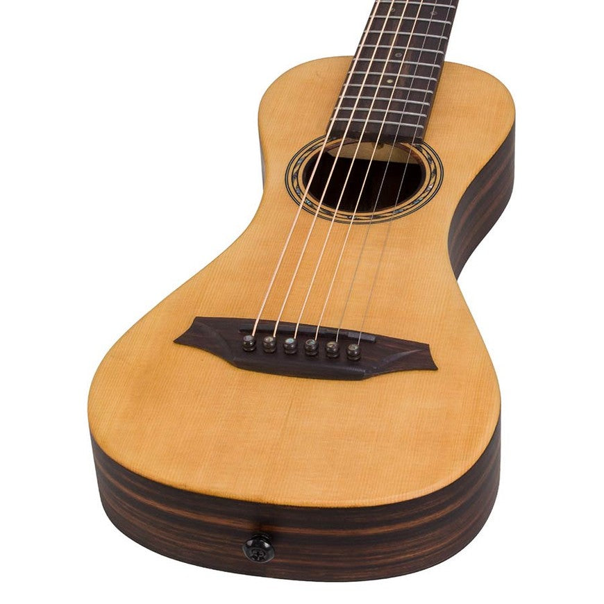 Bromo BAR3E Rocky Mountain Series reisgitaar semi akoestische western gitaar