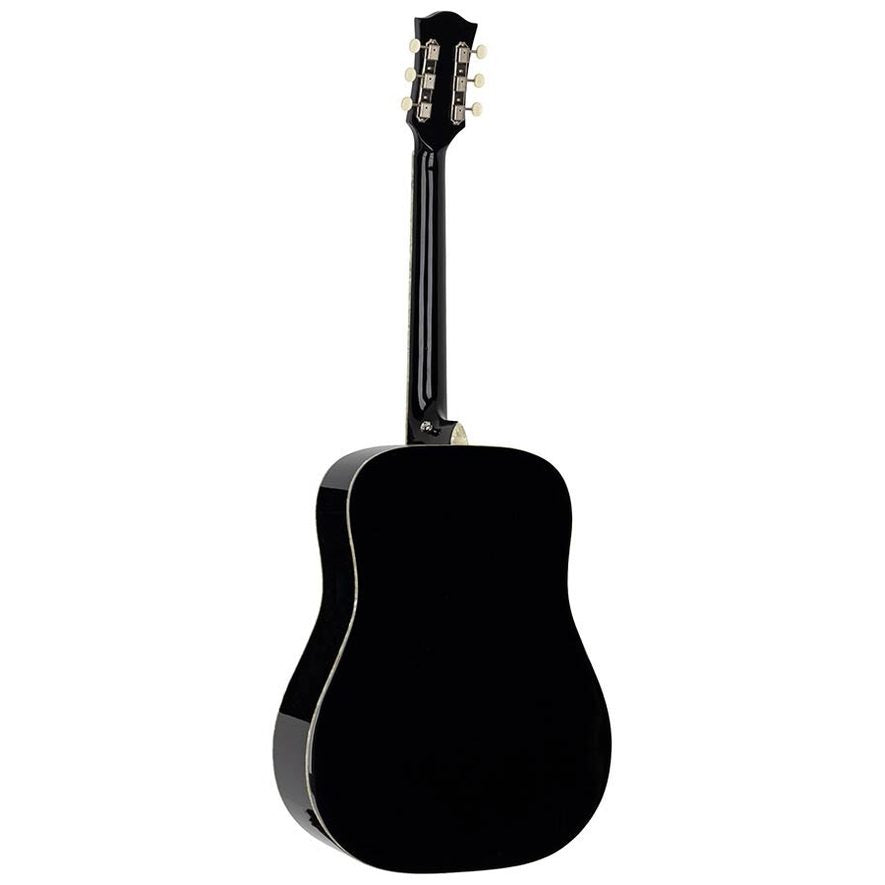 Richwood HSD-55-GS Heritage Series dreadnought akoestische westerngitaar zilver metallic