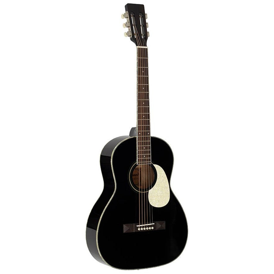 Richwood HSP-55-BK Heritage Series parlor akoestische westerngitaar zwart