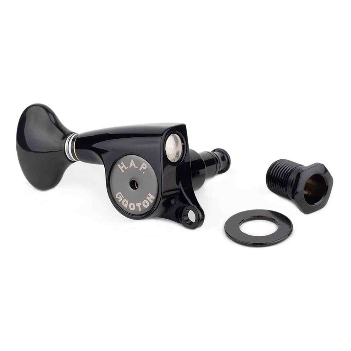 Gotoh GTH14598 SGS510 stemmechanieken met HAP and S5 knoppen, 6R, zwart