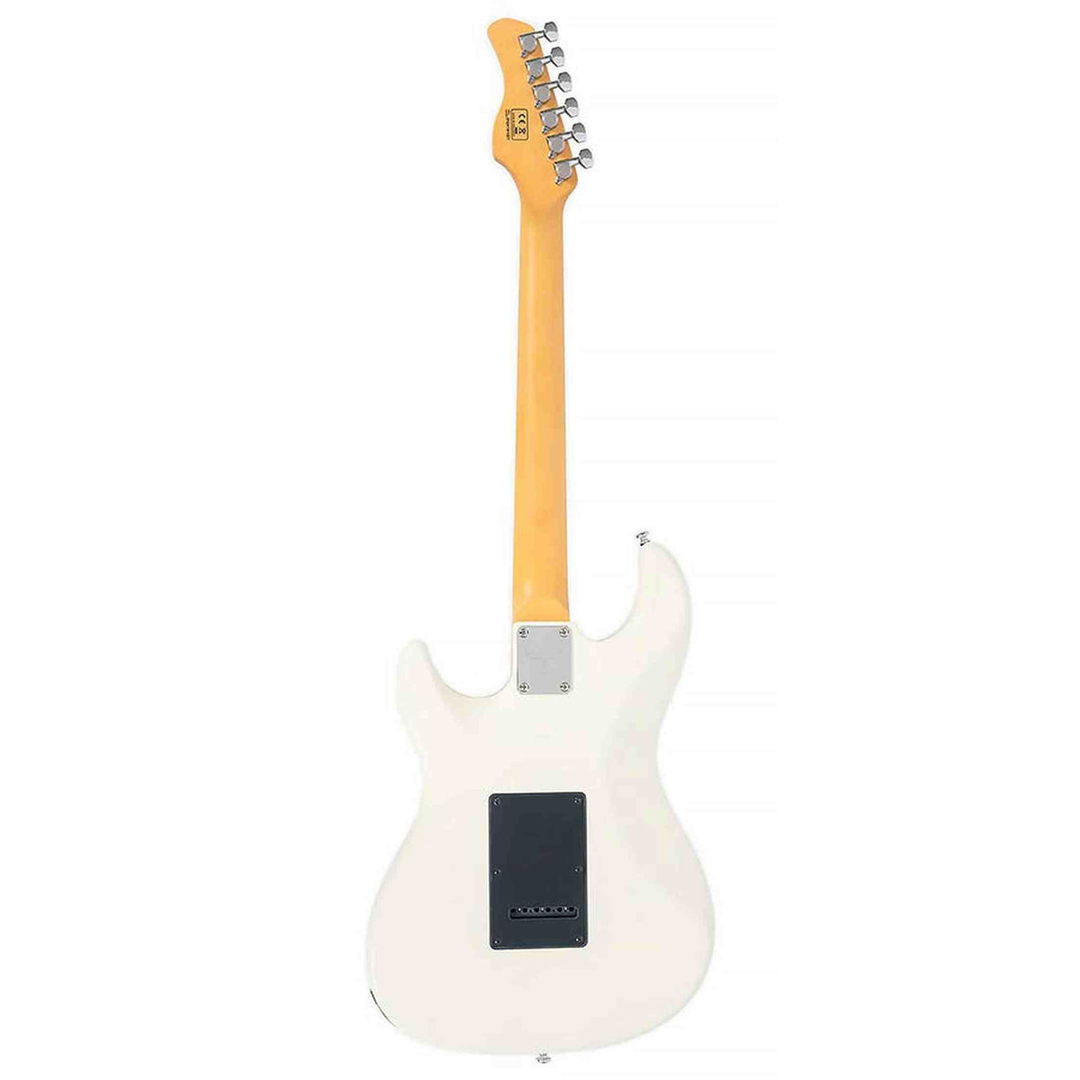 Sire S5 HSS/OW Larry Carlton elektrische gitaar – S-Style, alder body, Olympic White, HSS-configuratie