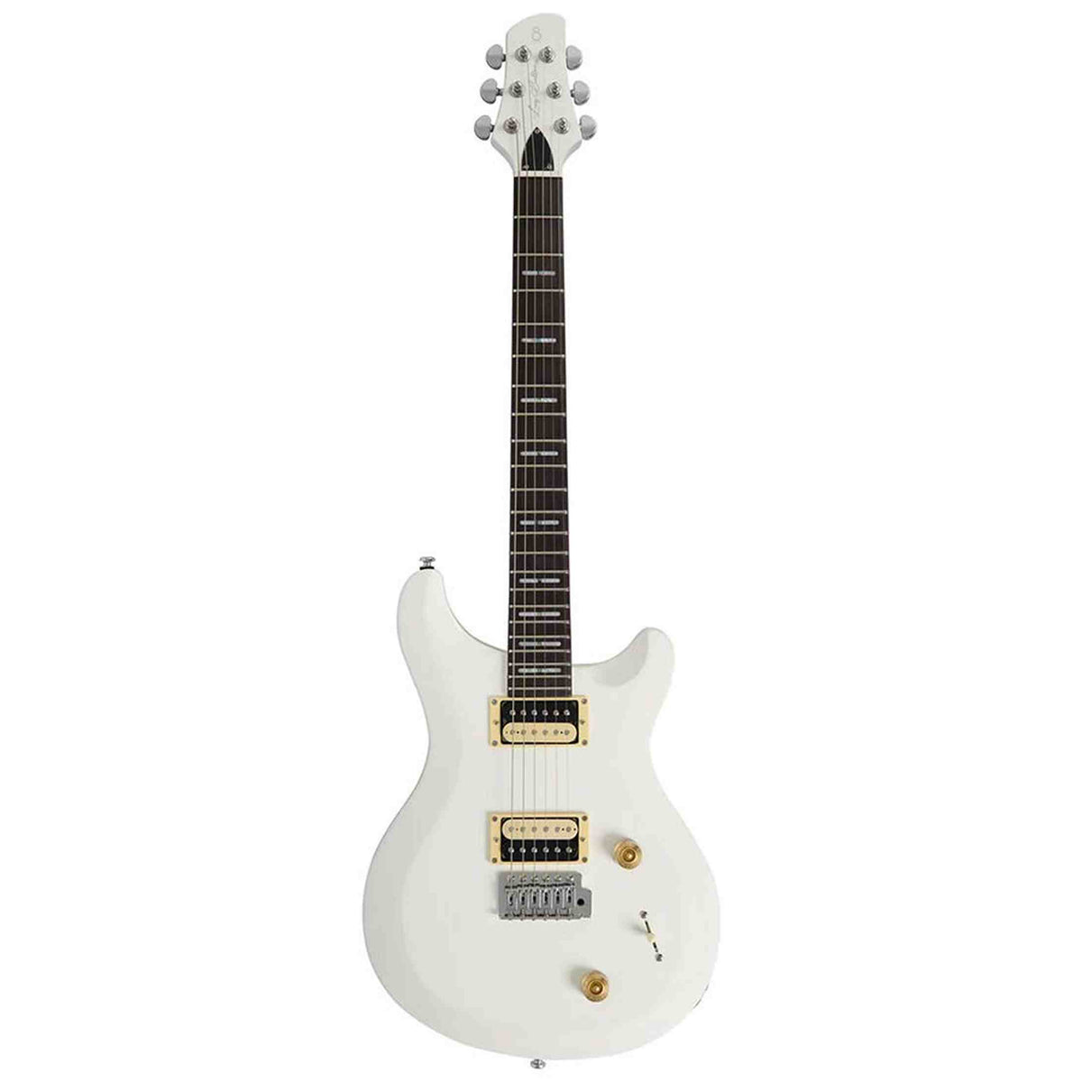Sire Q3/AWH Larry Carlton elektrische gitaar – Q-Style, mahonie body, Antique White, HH-configuratie, coil-split, 22 frets