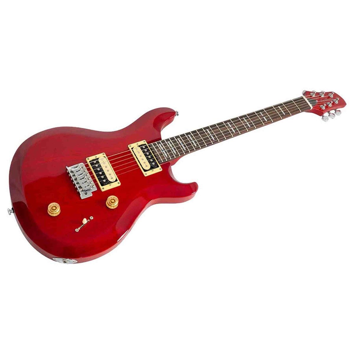Sire Q3/VCH Larry Carlton elektrische gitaar – mahonie body, HH-configuratie, Vintage Cherry