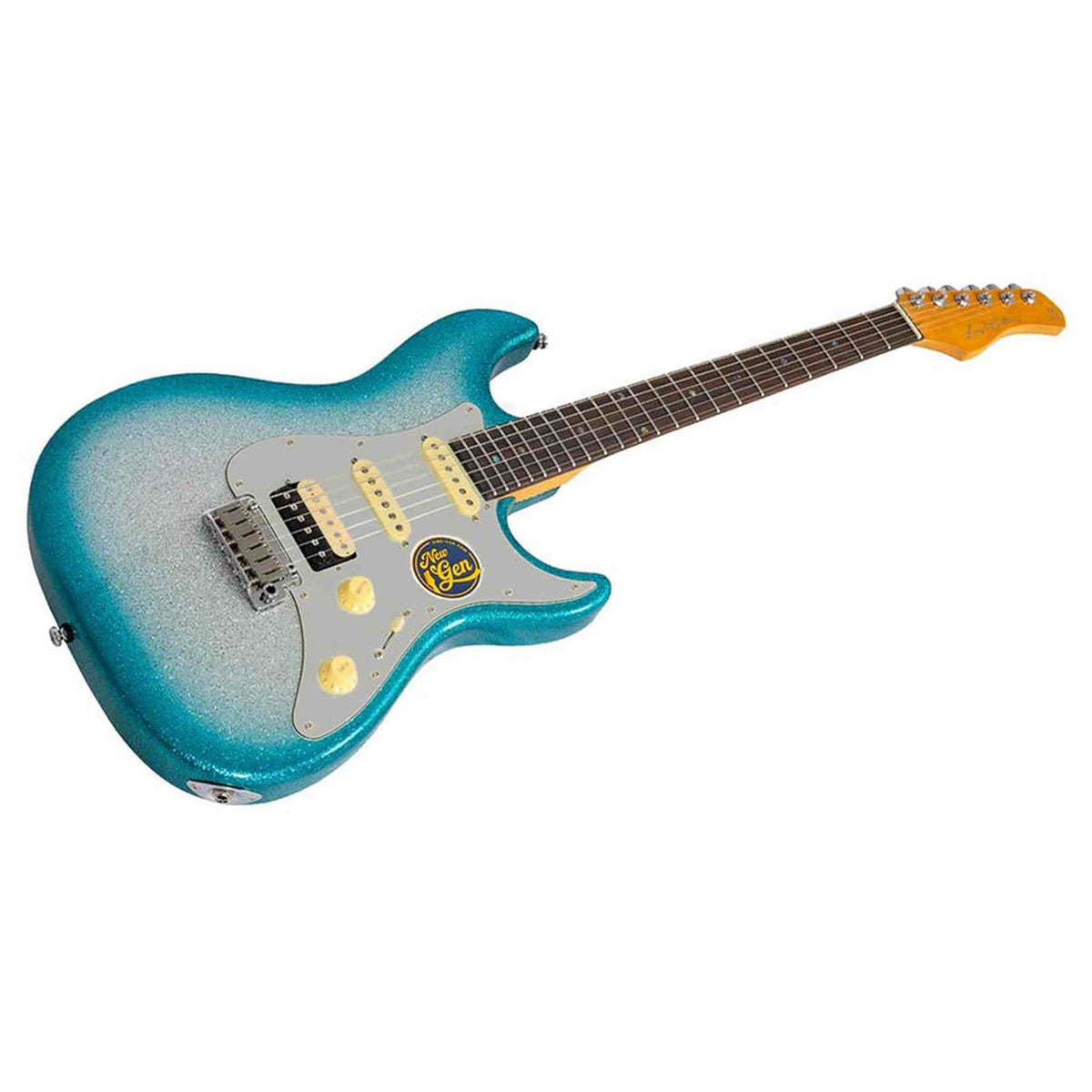 Sire S7N HSS/SBS New Gen Larry Carlton elektrische gitaar – S-Style, alder body, Skyburst Sparkle, HSS-configuratie, stainless steel frets