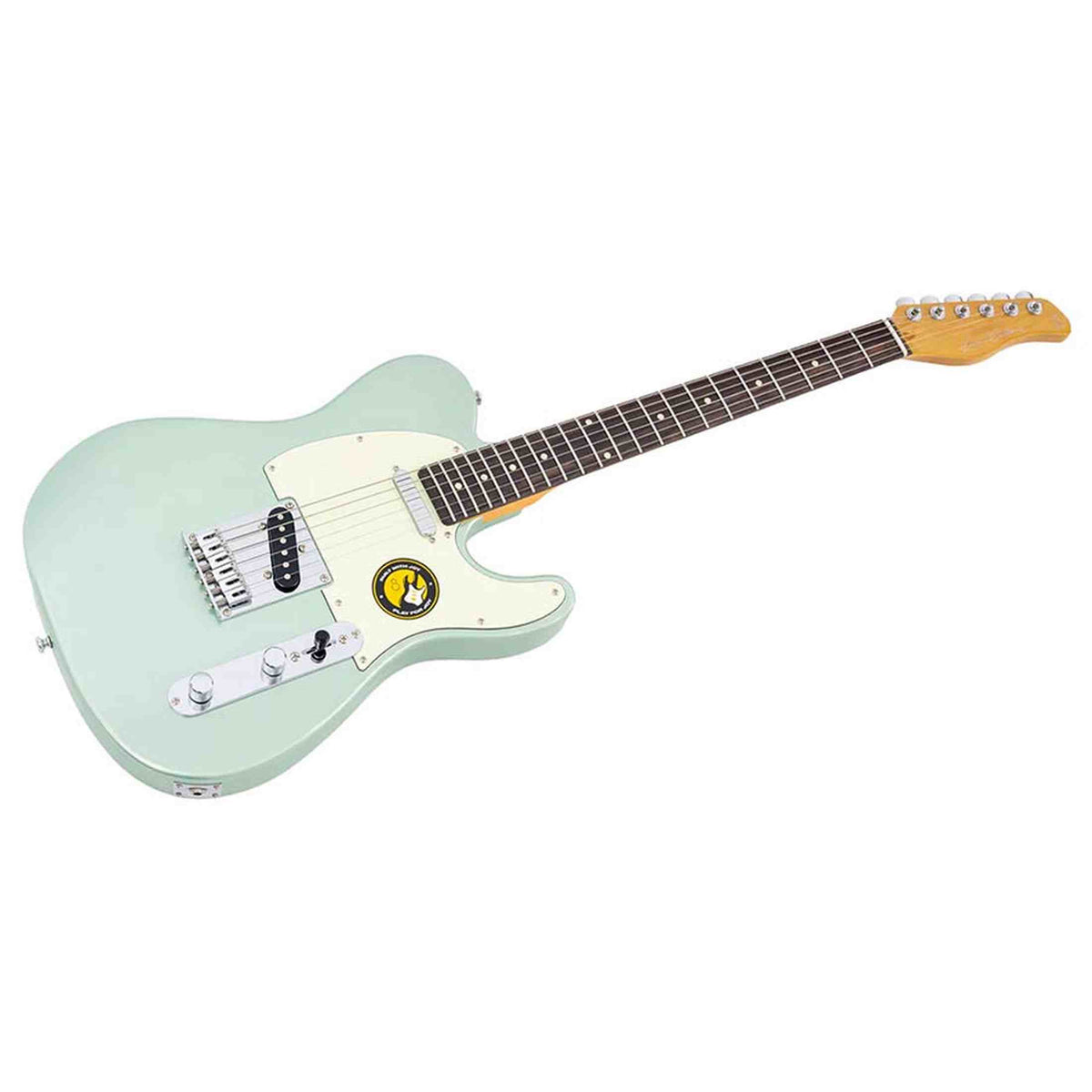 Sire T3N/SGM elektrische gitaar – T-Style, Indonesisch mahonie, Surf Green Metallic, stainless frets