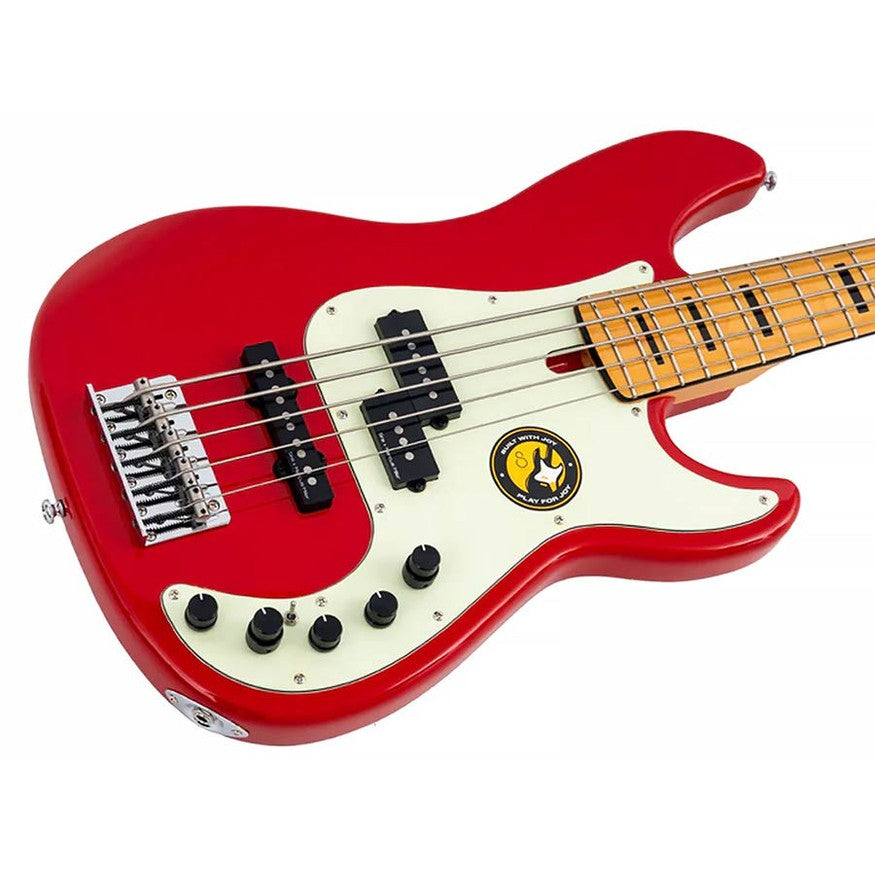 Sire P7+ A5/DRD Marcus Miller 5-snarige basgitaar Dakota Red