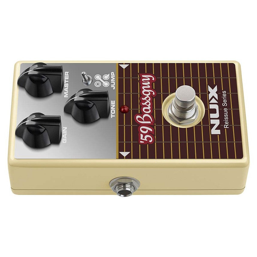 NUX Reissue Series analog overdrive effect pedaal true bypass 59 BASSGUY