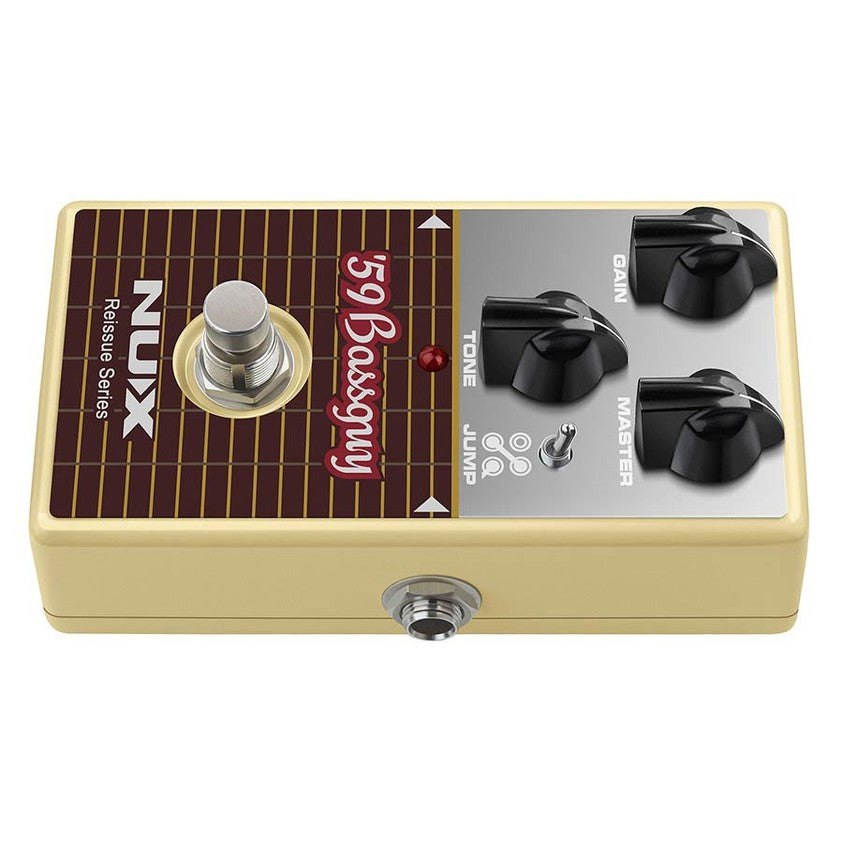 NUX Reissue Series analog overdrive effect pedaal true bypass 59 BASSGUY