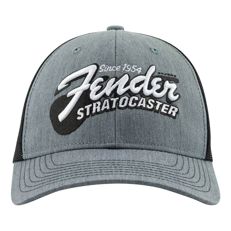 Fender 9122421207 Stratocaster Guitar Pet – Heather Grijs met Mesh Achterkant