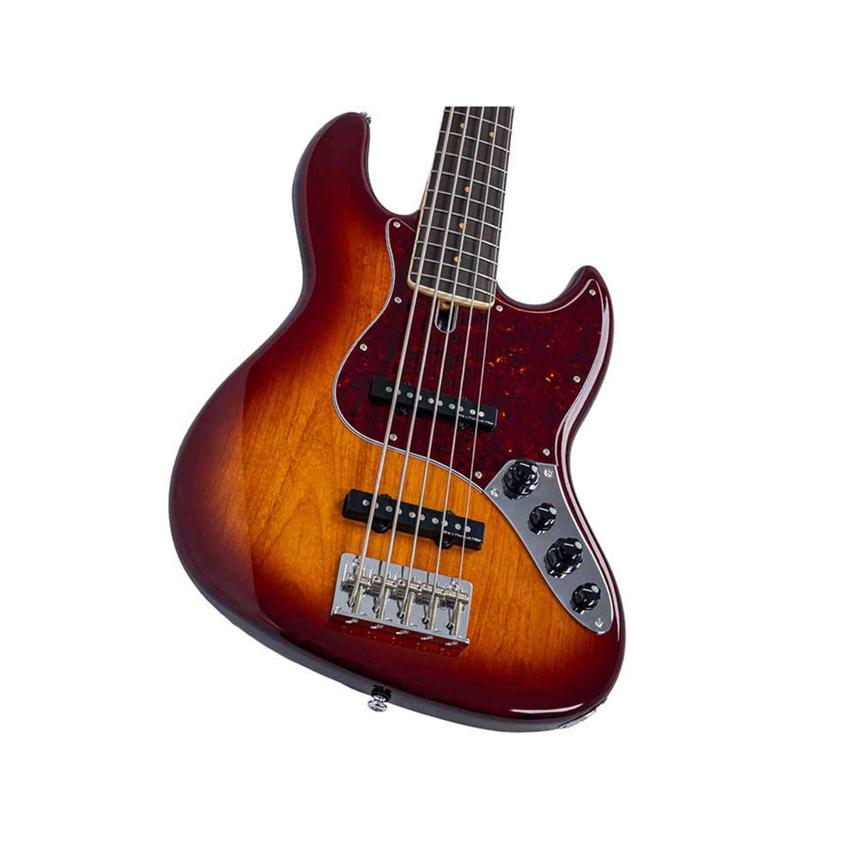 Sire V7VN A5/TS Marcus Miller 5-snarige Actieve Vintage Basgitaar Tobacco Sunburst met Elzen Body en Heritage-3 Preamp