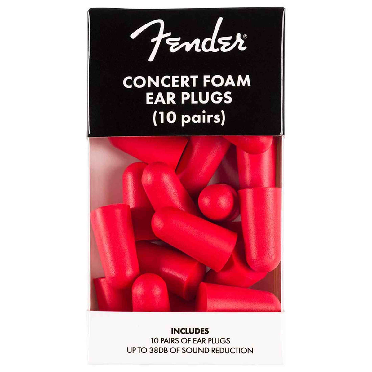 Fender 0990545003 Oordoppen Concert Schuim 10 Paar Geluidsbescherming