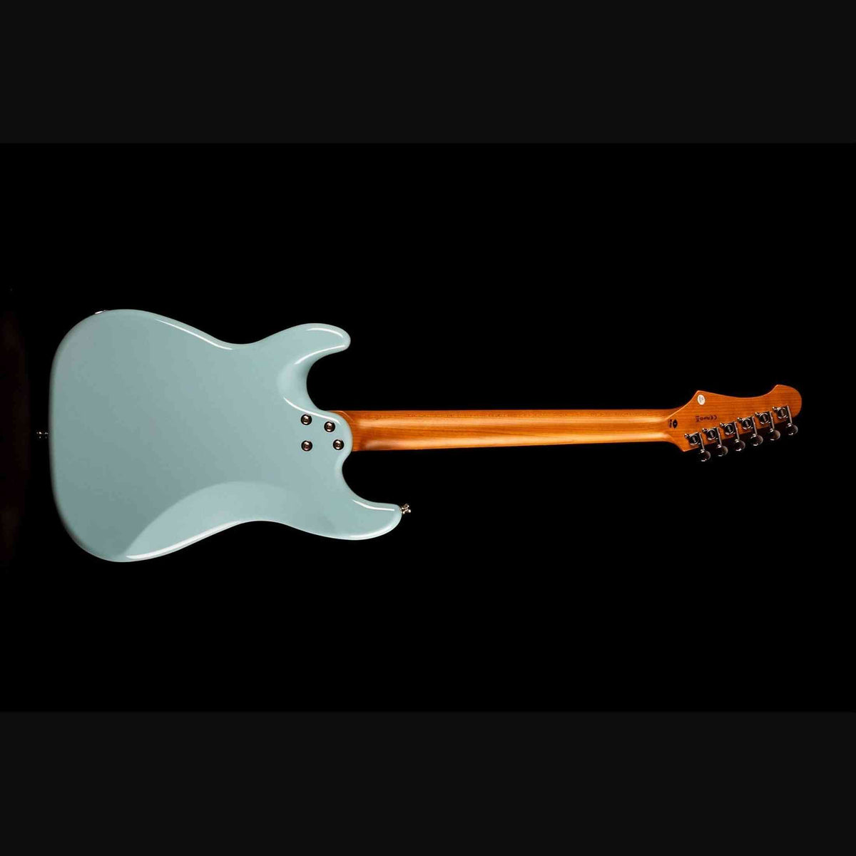 JET JS-400 HT BL S-style Elektrische Gitaar Humbucker Hardtail Rosewood Toets Blauw