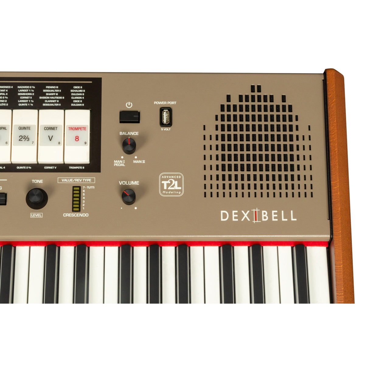 Dexibell Classico L4 Digitaal Orgel met 76 Toetsen, 3.2 GB Wave Memory en 126 Orgelvoices